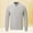 01 White, variant on Awdenio Mens Sweater Cardigan Sweaters Full Zip Up Stand Collar Slim Fit Casual Knitted Sweater