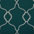 thumbnail image 3 of Exclusive Home Belmont Woven Blackout Grommet Top Curtain Panel Pair, Sapphire Teal, 52x84, 3 of 6