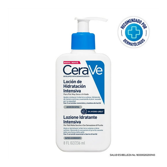 Loción Hidratante Intensiva Cera Ve para Piel Seca a Muy Seca 236 ml