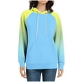 thumbnail image 4 of Women's Sweatshirt Women's Hoodie Casual Long Sleeve Printed Top with Pocket for Daily Wear All Season Women's Apparel Hooded Design for Casual Style, 4 of 6