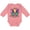 Mauve, variant on Inktastic Mardi Gras Princess Girls Long Sleeve Baby Bodysuit