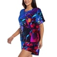 thumbnail image 2 of Lsque Five Nights At Freddy'S Women's Short-Sleeved Pajama Set - 2 Piece Soft and Lightweight Sleepwear Set-Medium, 2 of 9