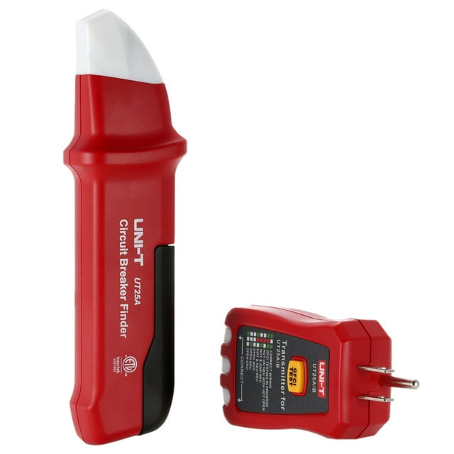 TFixol UT25A/B Professional Circuit Breaker Finder with GFCI Test, Adjustable Sensitivity, and NCV Indicator (Battery Not Included)