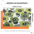 thumbnail image 6 of Yayeee Doormat for Inside 20"x32" Absorbent Low-Profile Washable Non-Slip Rubber Backed Entryway Rug, Gray Floral, 6 of 8
