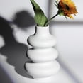 thumbnail image 4 of Jarrones de cerámica florero decorativo pequeño jarrón de cerámica para decoración para hogar de regalos, 4 of 8