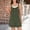 *Army Green, variant on ClodeEU Women's Linen Backless Spaghetti Strap Romper with Pockets,Solid Color Casual Short Jumpsuit Army Green,Women's Plus L