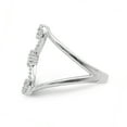 thumbnail image 2 of ARAIYA FINE JEWELRY 14K White Gold Diamond Heart Ring (1/3 cttw, I-J Color, I2-I3 Clarity), Size 7, 2 of 5