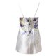 thumbnail image 5 of Vestidos Para Mujer Vestidos Elegantes Estampado Floral Sólido Adelgazante Hombro Sling Fiesta Vestido Corto Odeerbi ODB163581, 5 of 5