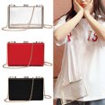 thumbnail image 3 of Trayknick Crossbody Bag Transparent Square Solid Storage Acrylic Multipurpose Messenger Bag for Outdoor Sky Blue, 3 of 13