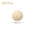 thumbnail image 2 of Uxcell 500 Pcs Wooden Round Balls 5/16" (8mm) Unfinished Wood Balls, Natural Wood Spheres for Crafts and DIY Project, 2 of 6