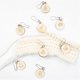 thumbnail image 2 of 16Pcs Removable Stitch Markers with Wooden Storage Box for Knitting, 2 of 5