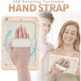 thumbnail image 4 of iPad 9th Generation Case iPad 8th/7th Generation Case with Screen Protector Pencil Holder 360 Stand Hand Strap Kids Shockproof Heavy Duty Rugged Cover for iPad 10.2 2021/2020/2019, 4 of 7