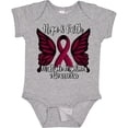 thumbnail image 3 of Inktastic Multiple Myeloma Cancer Awareness Hope & Faith with Butterfly Ribbon Boys or Girls Baby Bodysuit, 3 of 5