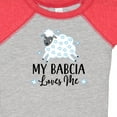 thumbnail image 4 of Inktastic My Babcia Loves Me Boys or Girls Baby Bodysuit, 4 of 5