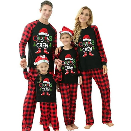 

Christmas Pajamas for Family Christmas Pjs Matching Sets for Adults Kids Baby Dog Holiday Xmas Sleepwear Set