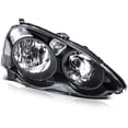 thumbnail image 5 of cciyu Headlight Assembly For Acura For RSX 2002-2004 Clear Lens Black Housing Clear Reflector Driver & Passenger Side Headlamps, 5 of 5