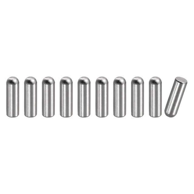 5x14mm Espiga Pasadores, 10uds 304 Inoxidable Acero Redonda Cabeza Plana Chaflanada Extremo Espiga Pasador Madera Litera Cama Estante Picas Soporte Estantes Sujeción Elementos
