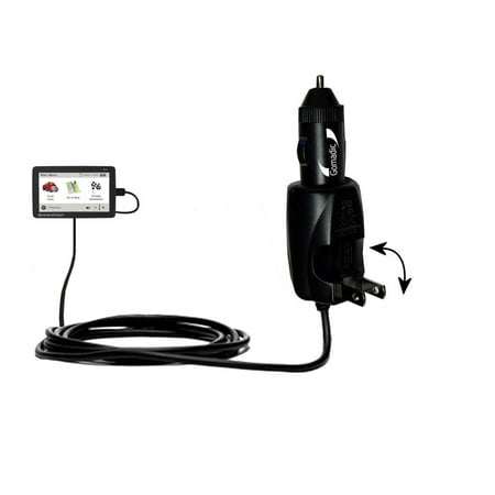Gomadic Intelligent Dual Purpose Dc Vehicle And Ac Home Wall Charger