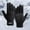 Black, variant on Alitao Winter Gloves Cotton Gloves Men's Winter Knitting Warm Plush Riding Wool Gloves Cycling Gloves I L