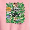 thumbnail image 2 of Land Before Time - Keep it Green - Toddler And Youth Crewneck Fleece Sweatshirt, 2 of 4