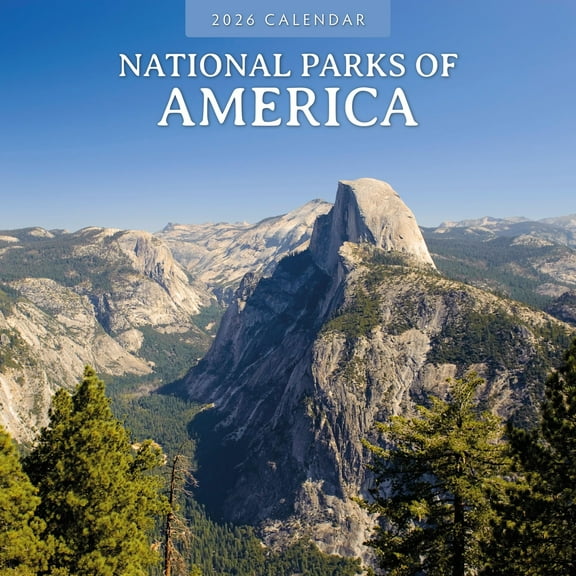 Red Robin 2026 National Parks of America Monthly Wall Calendar | 12" x 24" Open | Premium Thick & Sturdy Paper | Hangable 12 Month Calendar | Lined Notes & To Do Area | Vivid Images | Plastic Free