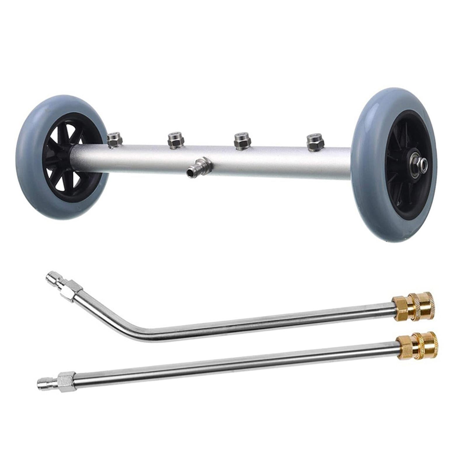 Undercarriage Pressure Washer Attachment Underbody Car Washer with 4