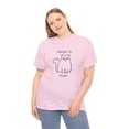 thumbnail image 4 of Allergic To People Unisex Heavy Cotton Tee, 4 of 4