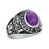 Keepsake Personalized Men's Middle School or Junior High Ring available in Valadium