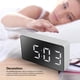 thumbnail image 4 of Reloj eléctrico digital Injueey USB Recargable Alarma Decoración del hogar Rojo Blanco, 4 of 6