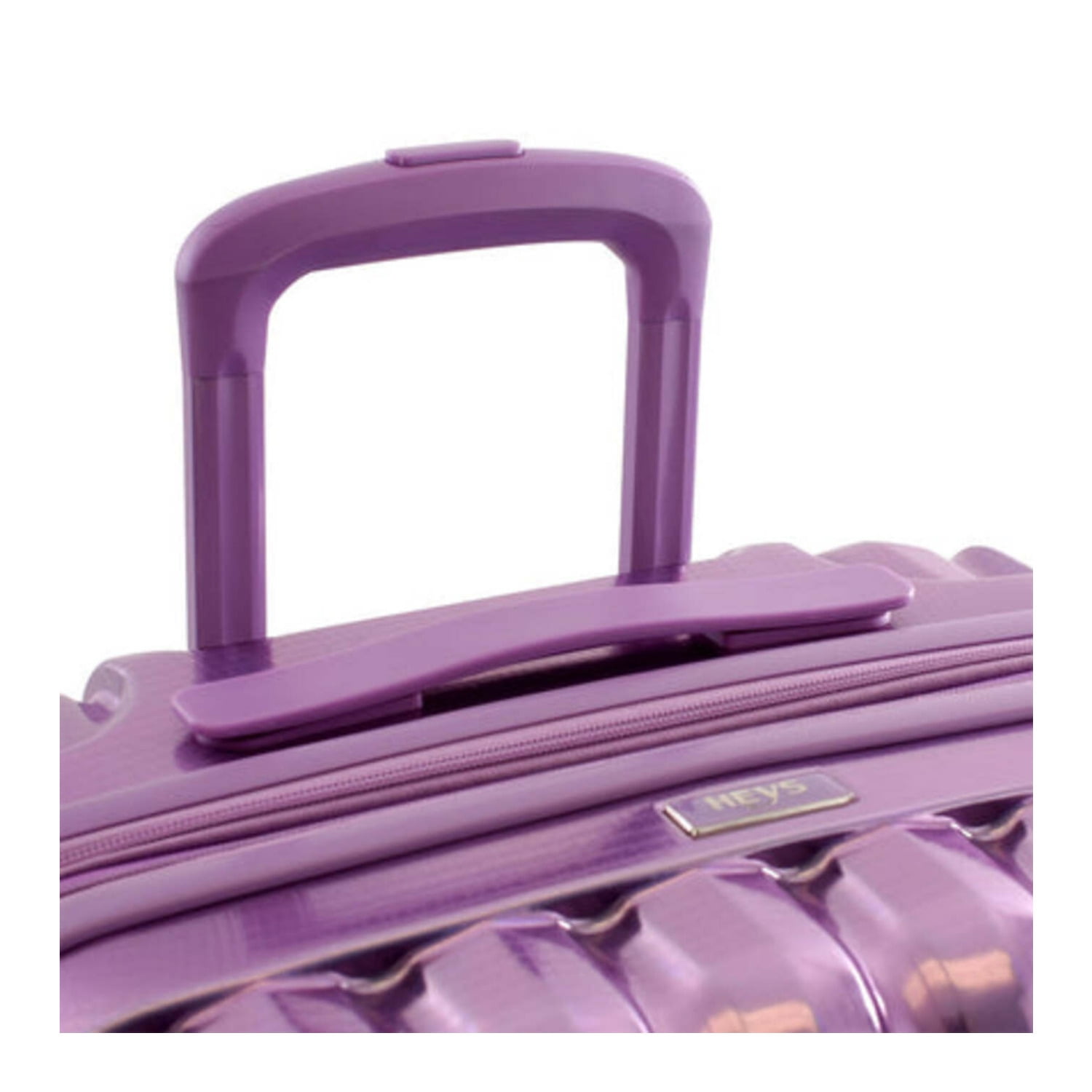 with Combination Lock Astro 21-Inch Luggage Bag Heys (Purple) TSA Lightweight Carry-On Built-In