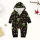 thumbnail image 5 of Pijamas Navideñas Camisón navideño con capucha, mono de una pieza, trajes para el hogar Kuymtek Negro*T 18 M*Bebé Única para Unisex, 5 of 7