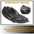 thumbnail image 2 of Kojem Shock Rust Repair Kit for 2001-2012 Ford Escape Mazda Tribute Mercury Mariner Rear Passenger Right Side Shock Tower Patch Panel, 2 of 10