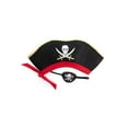 thumbnail image 1 of Sombreros para disfraz de Little Adventures (sombrero de pirata y parche en el ojo de lujo), 1 of 2