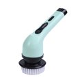 thumbnail image 3 of 25W Cordless Electric Scrubber with 2-Speed Adjustment, Extendable Handle & 6 Interchangeable Brushes - 2000mAh Rechargeable Li-Battery for Home Kitchen, Bathroom, Glass, Car Cleaning (White), 3 of 6