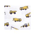 thumbnail image 3 of Hudson Baby Unisex Baby Cotton Flannel Receiving Blankets Bundle, Construction, One Size, 3 of 5