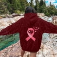 thumbnail image 4 of Cancer Awareness Hoodie 2025 Glitter Sparkle Hoodies with Pockets Hooded Sweatshirt Hoodie Women Pullover, 4 of 6
