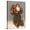 Canvas, variant on Art.com Saint Nicholas (The Original Santa ) - an Early 1900S Vintage Illustration. Art Print by Victorian Traditions, 12" x 16"