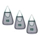 thumbnail image 1 of Juego de 3 Bolsas de malla de almacenamiento Macarena colgantes para verduras frutas, 1 of 8
