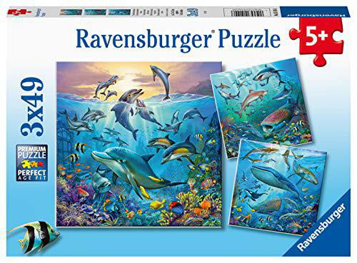 Every Piece is Ravensburger Caribbean Smile 60 Piece Jigsaw Puzzle for Kids 