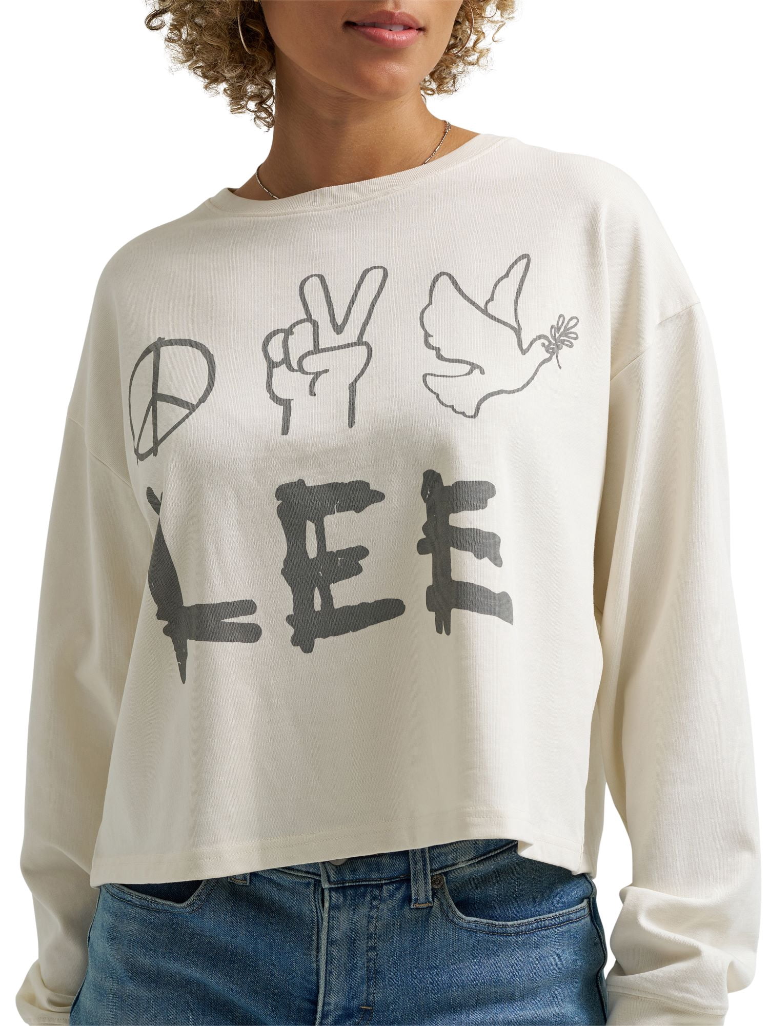 Lee® Women's Relaxed Crew Sweatshirt, Sizes XS-XXL