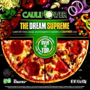 Caulipower OTT Cauliflower Thin Crust Dream Supreme Tomato Sauce Pizza, Frozen, 14.8 oz