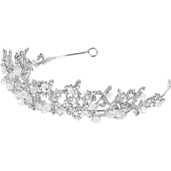Handmade Leaf Crown Bridal Crown Hair Decor Wedding Hair Wedding Crown Rhinestone Crown Women Crown Bride Headdress Crown Hair Hoop