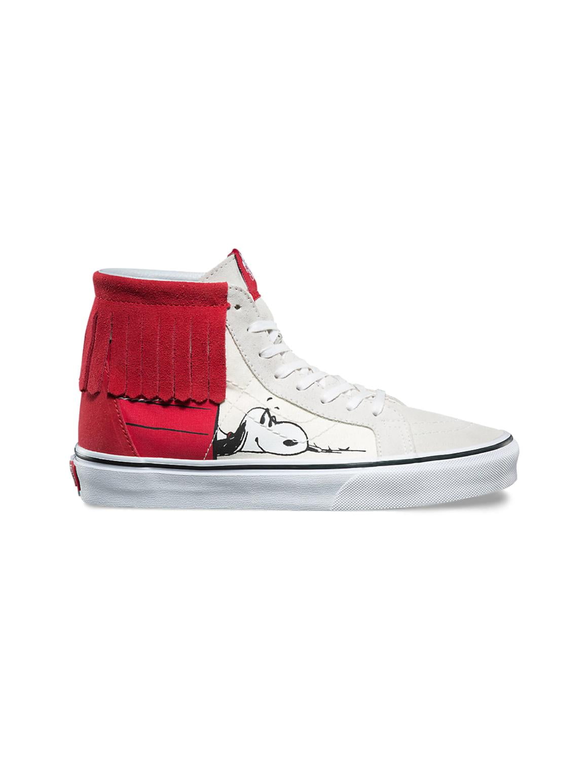 Tenis Vans x Peanuts Sk8 Hi Dog House Mujer blanco 23 Vans VN0A344LOQT Walmart en linea