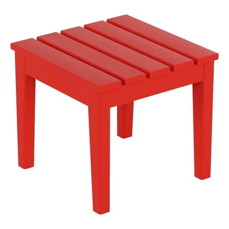 Palms Modern Adirondack Square Outdoor Side Table