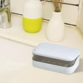 thumbnail image 2 of Soap Dish with Lid - Two Layer Dustproof Container, Covered SoapHolder | Portable Box for Kitchen Sink, Shower, Bathroom, Bathtub, Dishwashing, Outdoor Camping, Travel Storage, Hygienic Soap Organize, 2 of 18