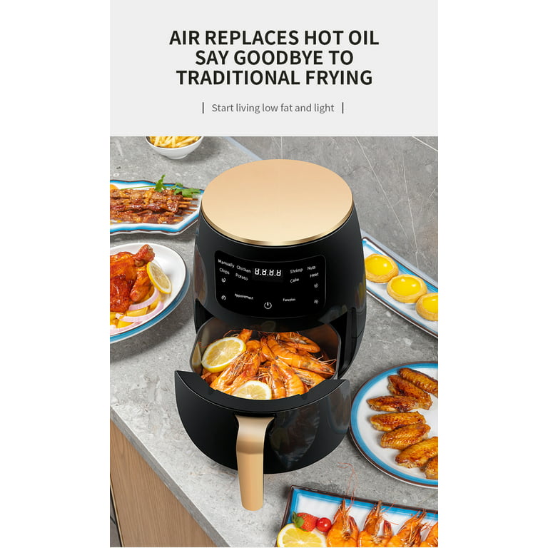 Hot Sales 6.4 Litre Ceramic Coated Touch Screen Air Fryer - China Air Fryer  and Fryer price