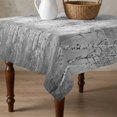 thumbnail image 4 of Grey Vintage Table Cloth Waterproof Tablecloths, Modern Abstract Art Oil Paiting Tablecloth Dining Table Cover for Kitchen Party Tabletop Outdoor, Square Tablecloth 54x54 Inch, 4 of 9