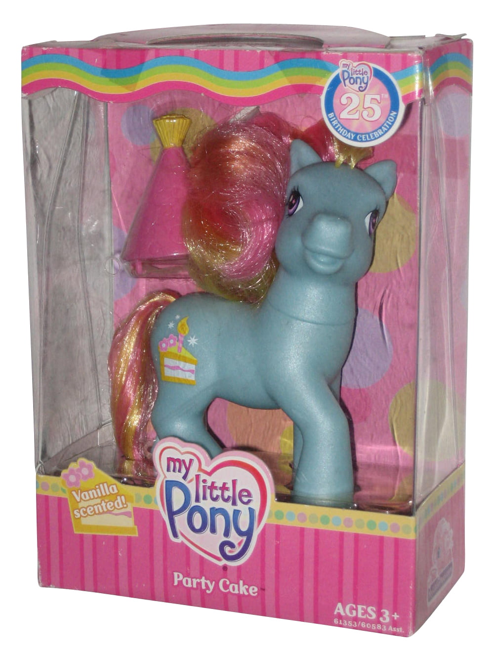My Little Pony G3 25th Birthday Anniversary Celebration Pony Action Figure Lovely Ladybug 