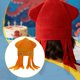 thumbnail image 5 of Sombrero con forma de pulpo, cómodo, decorativo y divertido para fiestas, tocado para cosplay. naranja, 5 of 8