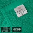 thumbnail image 3 of Infinitee Xclusives Premium Hand Towels - 100% Cotton - Green Hand Towles | 16x28 Inch | Pack of 6, 3 of 8